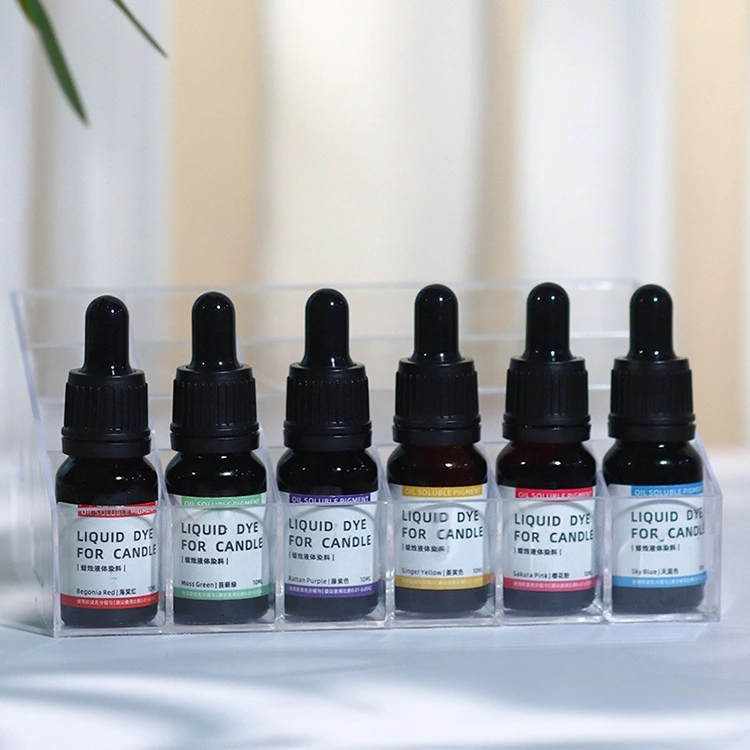 액체 양초 염료